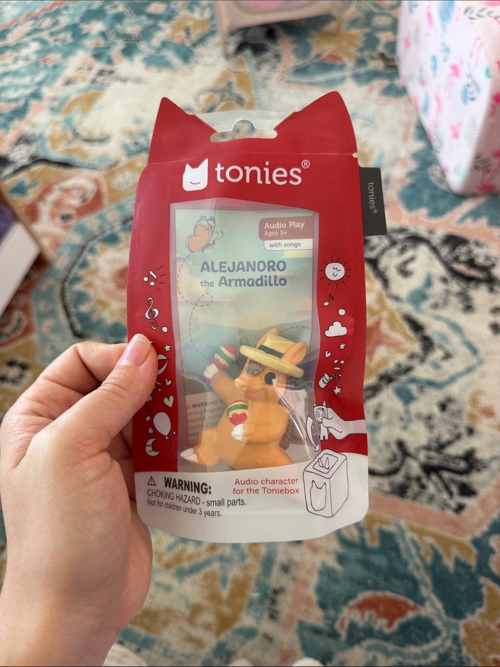 Tonies Alejandro the Armadillo Audio Figure - Orange